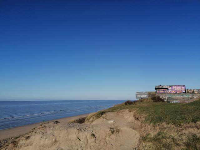 Plage du Land Art - Blockhaus - Leffrinckoucke