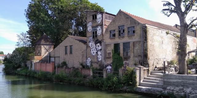 Bourbourg - l'île Sainte Sophie