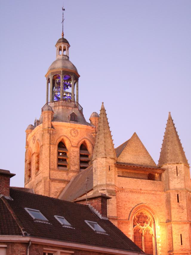 Bourbourg Clochet église