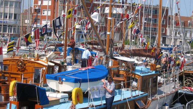 Little Ships Docked In Dunkirk