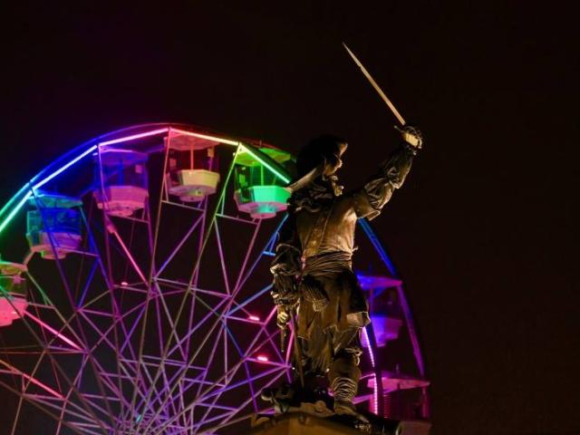 Grande Roue Noël Ville De Dunkerque